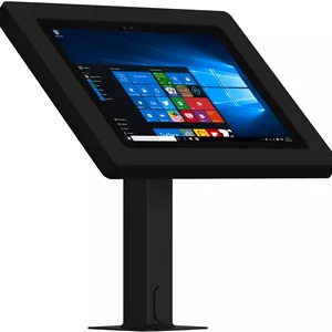 محفظه مشکی VidaMount و پایه رومیزی چرخان و شیب دار [بسته] سازگار با Microsoft Surface Pro 7 , 7, 6, 5, 4