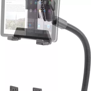 پایه نگهدارنده تبلت iBOLT TabDock Bizmount Flexpro با ریل صندلی فلزی سنگین و بازوی اکستنشن توپی 1 اینچی برای تبلت های 7 تا 10 اینچی
