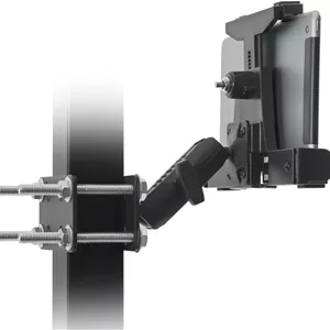 پایه نگهدارنده تبلت iBOLT Dock’n Lock Bizmount Pillar Mount - پایه قفل کننده تبلت سنگین و ایمن برای وسایل نقلیه انبار و تبلت های 7-10 اینچی
