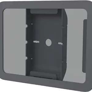 پایه دیواری هکلر دیزاین برای تبلت، آداپتور شبکه، انژکتور PoE - خاکستری مشکی