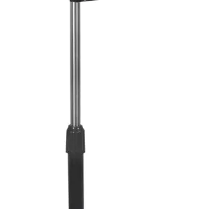 پایه ایستاده گردن غازی – پایه گردن غازی فشرده و قابل تنظیم CTA با چرخ‌های گردان برای آیپد نسل 7/8/9 10.2 اینچی، آیپد ایر 4، 12.9 اینچی، سرفیس پرو، زبرا و سایر تبلت‌های 7-13 اینچی (PAD-CGS)