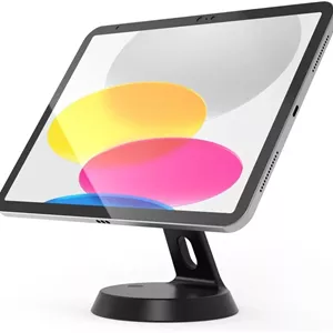 پایه نمایشگر تبلت یونیورسال Compulocks GlideTab، ضد سرقت، ایمن و بادوام، ساخته شده از آلومینیوم، مناسب برای فروشگاه های خرده فروشی، کافه ها، دفاتر و فضاهای عمومی - مشکی