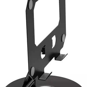 پایه تبلت با پایه چرخان 360 درجه و ارتفاع قابل تنظیم، پایه رومیزی تاشو و بادوام برای آیپد، کیندل و تلفن های هوشمند، صرفه جویی در فضا