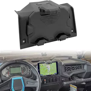 پایه تبلت برای RZR XP 1000/Turbo/RZR Trail، نگهدارنده دستگاه الکترونیکی تلفن تبلت GPS با جعبه ذخیره سازی برای Polaris RZR XP 1000 XP4 Turbo/RZR Trail 900 S 2019-2023 لوازم جانبی