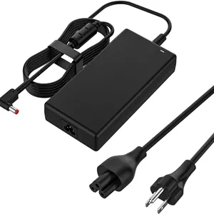 شارژر 180 واتی 19.5 ولت 9.23 آمپر مناسب برای لپ‌تاپ‌های گیمینگ ایسر Predator Helios 300 G3-571 G3-572 PH315-51 PH315-52 Nitro 5 7 AN515-54 AN515-55 آداپتور برق AC
