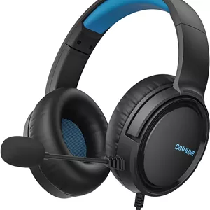 هدست گیمینگ BINNUNE با میکروفون برای PS4، PS5، Xbox Series X|S، Xbox One، PC، Switch، هدفون گیمینگ سیمی با میکروفون برای Playstation 4|5 Xbox 1