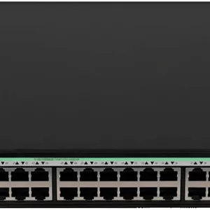 سوئیچ دسترسی گیگابیتی لایه 3 H3C S5120V3-LI، با 48 پورت 10/100/1000TX4 پورت SFP Plus، ظرفیت سوئیچینگ 176 گیگابیت بر ثانیه، 1 فن، مشکی | LS-5120V3-52S-PWR-LI-GL