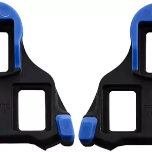 ست کفی کفش دوچرخه سواری شیمانو مدل SM-SH12 SPD-SL، شناوری 2 درجه آبی