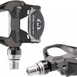 پدال های شیمانو دورا-ایس 9100 SPD-SL - ست پدال دوچرخه کورسی بدون کلیپس - طراحی کربنی سبک وزن - عملکرد بالا