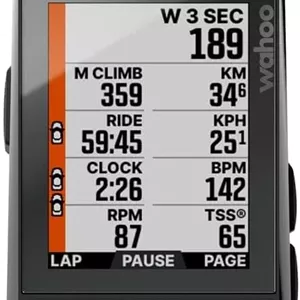 کامپیوتر دوچرخه سواری/دوچرخه Wahoo ELEMNT Bolt GPS