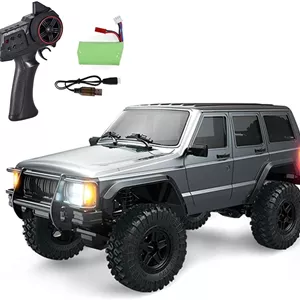 ماشین صخره نورد کنترلی 4WD مقیاس 1/18 مدل 8562 RC، مناسب تمام سطوح، دارای موتور 3 سرعته، سیستم نور و باتری