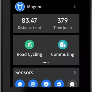 کامپیوتر دوچرخه هوشمند GPS مدل MAGENE C606