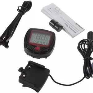 کامپیوتر دوچرخه 15 کاره، کیلومتر شمار، سرعت سنج دیجیتال LCD ضد آب