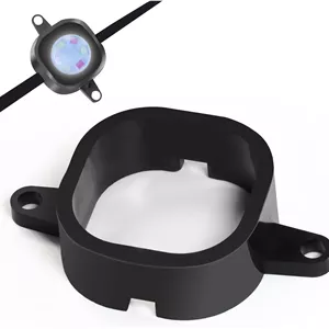 گیره های نصب چراغ های LED بیرونی دائمی مدل H706، نگهدارنده براکت برای چراغ های LED بیرونی (مشکی، 40 عدد)