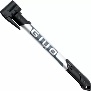 تلمبه مینی دوچرخه تیوبلس GIYO GP-44DH، سر تلمبه دو سوراخه با طراحی ضد گرفتگی، سازگار با والف های پرستا و شرادر، دسته ارگونومیک، تلمبه دوچرخه