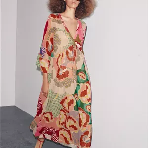 پیراهن گلدار ZW COLLECTION