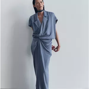 پیراهن میدی ساتن ZW COLLECTION