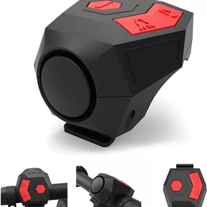 بوق برقی دوچرخه Antfire، بوق دوچرخه بلند 120DB برای بزرگسالان، زنگ دوچرخه قابل شارژ USB، 2 حالت صدا بوق دوچرخه ضد آب IP65 با آلارم برای دوچرخه جاده، دوچرخه کوهستانی، اسکوتر