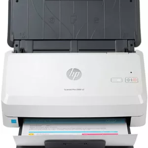 اسکنر تغذیه برگه ای HP ScanJet Pro 2000 S2، اسکن تک لمسی، رزولوشن اسکن 600 dpi، چرخه کاری 3500 صفحه، سرعت اسکن 35 صفحه در دقیقه، تغذیه کننده خودکار اسناد 50 برگی، سفید | 6FW06A