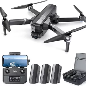 پهپاد Ruko F11GIM2 با گیمبالEIS دوربین 4K برای بزرگسالان، زمان پرواز طولانی 96 دقیقه، برد طولانی 16404 فوت FPV، بازگشت خودکار به خانه با GPS، مقاومت در برابر باد سطح 6، کوادکوپتر تاشو