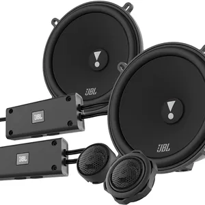 سیستم بلندگوی کامپوننت صوتی خودرو JBL 5 1/4 اینچی، مشکی، بدون توری