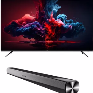 تلویزیون هوشمند ویدیوکون مدل E43ELGT1100 سایز 43 اینچ ساندبار کومبو