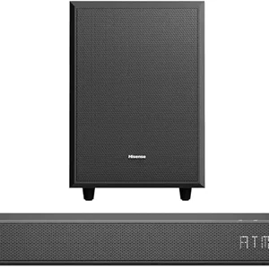 هیسنس AX3120G ساندبار 3.1.2 کاناله 360 واتی دالبی اتموس با ساب ووفر بی سیم و بلندگوهای رو به بالا