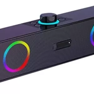 اسپیکر مانیتورینگ بلوتوثی مدل Sound Bar با نورپردازی LED