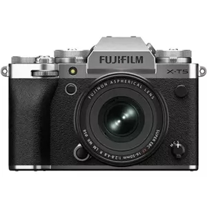 دوربین بدون آینه فوجی فیلم X-T5 با لنز XF 16-50mm f/2.8-4.8 (نقره ای)