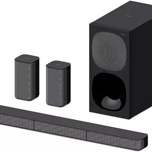 سیستم صوتی سونی HT-S20R 5.1 کاناله 400 وات با صدای فراگیر واقعی، اتصال بلوتوث دالبی دیجیتال برای پخش موسیقی سیستم سینمای خانگی