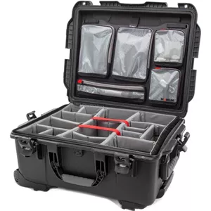 کیف دوربین سخت چرخ دار نانوک 955 مدل Pro Photo Kit (مشکی، 62.5 لیتر)