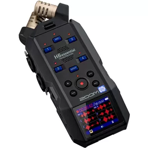 دستگاه ضبط صدای 6 کاناله زوم Zoom H6essential با فرمت 32 بیتی شناور