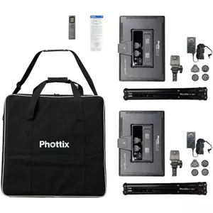 کیت دو تایی پنل ال ای دی Phottix Nuada S3 II (شامل دو نور)