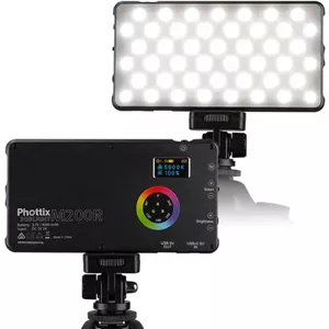 پنل نور ال ای دی RGB مدل Phottix M200R