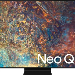 تلویزیون هوشمند سامسونگ QA55QN90A Neo QLED 4K HDR (مدل 2021) - تلویزیون هوشمند UHD Neo QLED با تکنولوژی Quantum Matrix (نسخه بین المللی) (بازسازی شده)