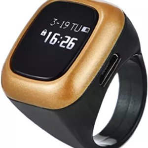 حلقه ذکر شمار هوشمند مدل Digital Prayer Counter Ring رنگ مشکی