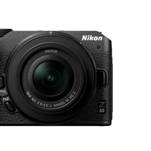 کیت دوربین دیجیتال بدون آینه نیکون Z 30 DX 16-50 mm 1:3.5-6.3 VRDX 50-250 mm 1:4.5-6.3 VREN-EL 25a مشکی