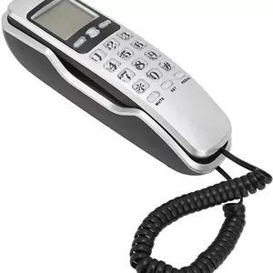 تلفن رومیزی انادو مدل KX-T888CID رنگ نقره‌ای