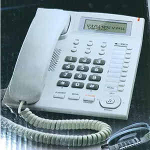 تلفن رومیزی با قابلیت نمایش شماره تماس گیرنده، مدل KX-TS880MX