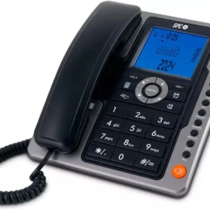 تلفن رومیزی اس‌پی‌سی مدل Office Pro رنگ مشکی