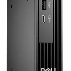 کامپیوتر رومیزی فوق کوچک دل پرو مدل QCM1250 - پردازنده Intel Core i5 نسل 14 مدل i5-14500T - رم 8 گیگابایت - حافظه SSD 256 گیگابایت - میکرو پی سی - مشکی