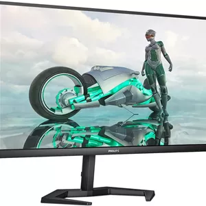 مانیتور گیمینگ 27 اینچی فیلیپس مدل 27M1N3200ZA - FHD، نرخ نوسازی 165 هرتز، پنل IPS با زمان پاسخگویی 1 میلی‌ثانیه، تاخیر ورودی کم، قابلیت تنظیم ارتفاع، دارای بلندگو (رزولوشن 1920x1080 در 165 هرتز، روشنایی 250 cd/m²، درگاه HDMI 2.0 / DP 1.2)