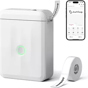 چاپگر لیبل زن نیماوبات مدل D110 رنگ سفید