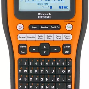 پرینتر لیبل زن صنعتی دستی برادر مدل PT-E560BTVP P-Touch Edge با بلوتوث و برشگر اتوماتیک دوگانه (تا 24 میلی متر)
