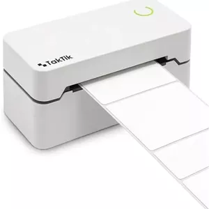 پرینتر حرارتی بلوتوثی تاکتیک 40-108 میلی‌متر - دستگاه چاپگر برچسب بی‌سیم USB با سرعت بالا، چاپگر رسید و حمل و نقل بدون جوهر برای ویندوز و مک، چاپگر کوچک و جمع و جور برای دفتر کار خانگی و تجارت الکترونیک