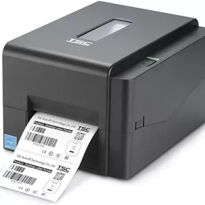 چاپگر بارکد انتقال حرارتی رومیزی TSC TE244 با اتصال USB و وضوح 203 DPI