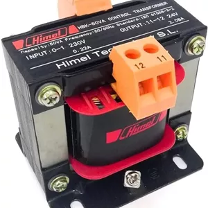 ترانسفورماتور کنترل هیمل 50VA 230V/24V 50/60 هرتز - HBK0050E9