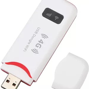 مودم USB 4G LTE قابل حمل Qiilu برای سفر در اروپا، آسیا، اقیانوسیه و آفریقا - روتر USB 4G پرسرعت با اسلات سیم کارت