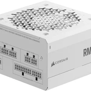 منبع تغذیه کامپیوتر کورسیر مدل RM850e سفید توان 850 وات