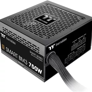 منبع تغذیه نیمه ماژولار Thermaltake Smart BM3 750W 80Plus Bronze ATX 3.0 و PCIE 5.0 Ready; خازن ژاپنی 105 درجه سانتیگراد